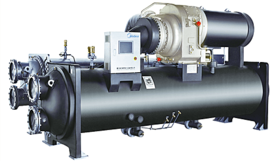 Commercial air-conditioners. Hydronic systems. Industial liquid. Centrifugal compressor
